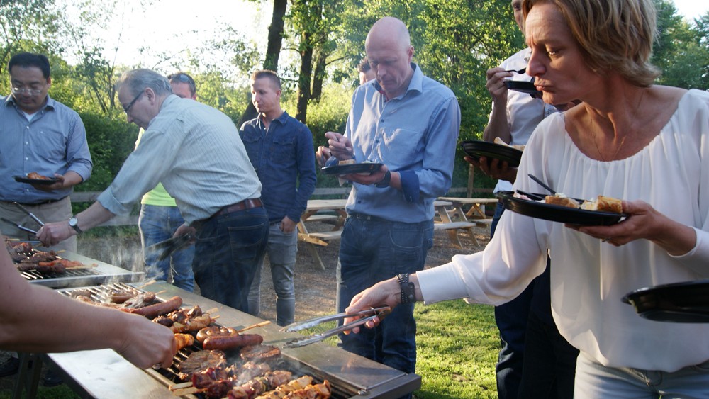 Echopper rijden en bbqen onderweg!