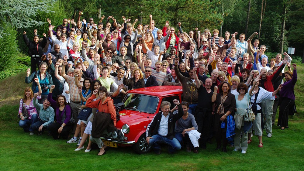 Teambuilding activiteiten met groepen groter dan 150 personen!