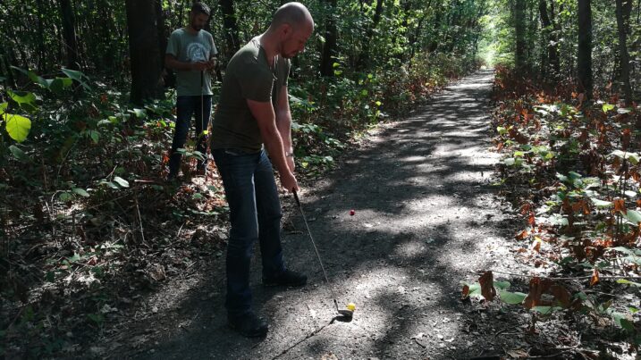 Golf in the Woods